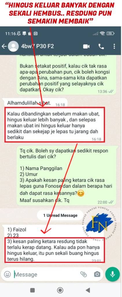 Testimoni pengguna Fonose 4